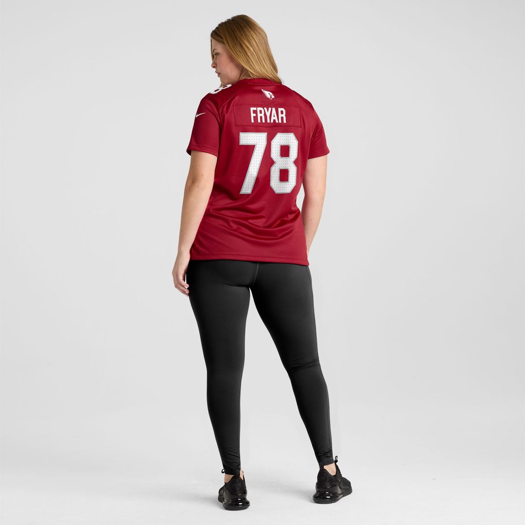 Josh Fryar Arizona Cardinals Nike Women's Team Game Jersey -  Cardinal