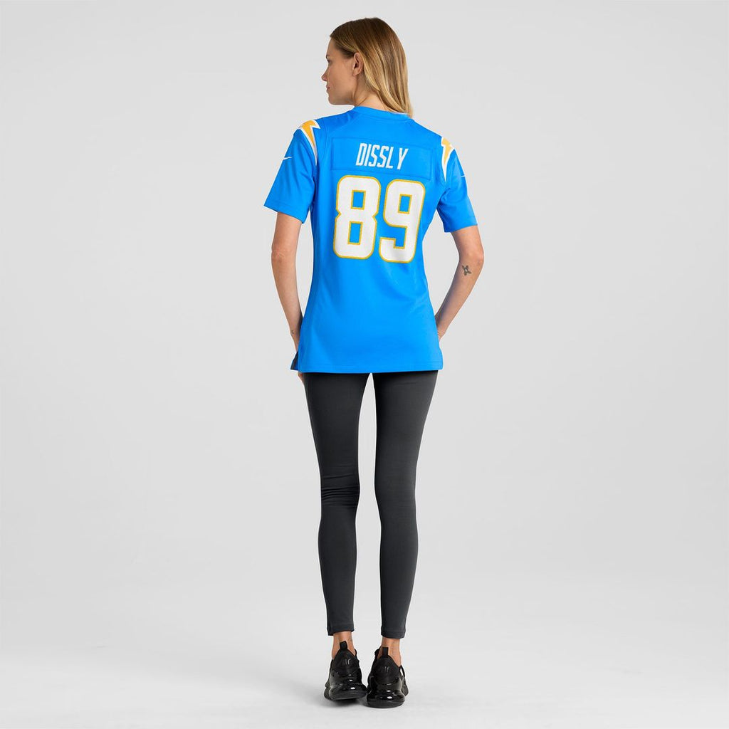 Will Dissly Los Angeles Chargers Nike Women's Team Game Jersey -  Powder Blue