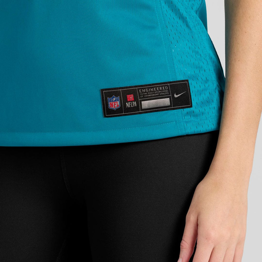 Brian Thomas Jr. Jacksonville Jaguars Nike Women's Game Jersey -  Teal