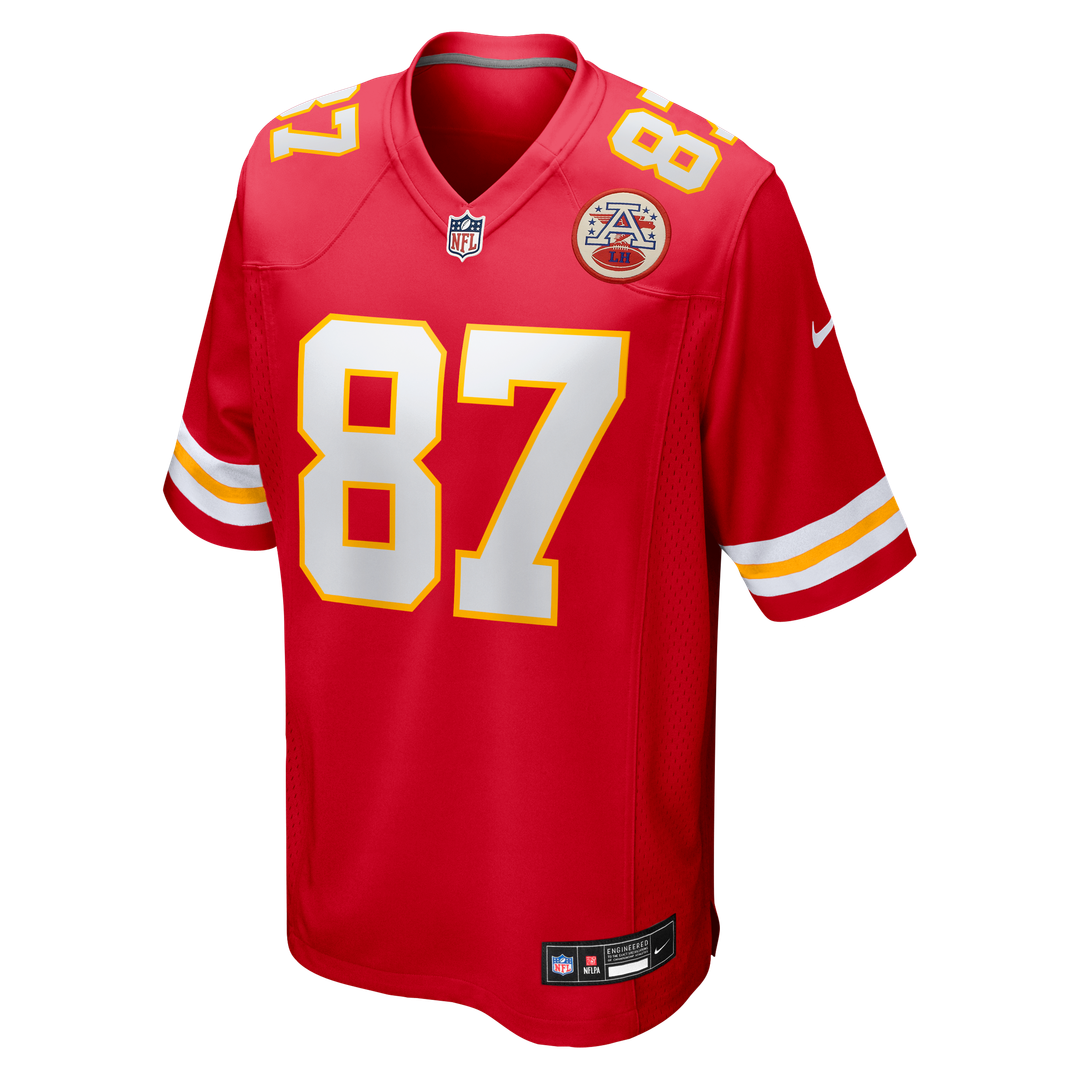 Travis Kelce Kansas City Chiefs Nike Game Jersey - Red