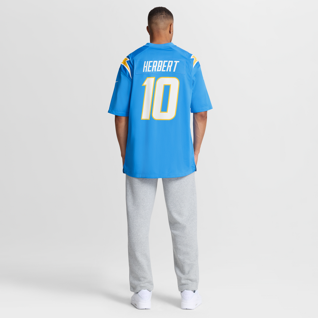 Justin Herbert Los Angeles Chargers Nike Alternate Charger Power Game Player Jersey - Gold