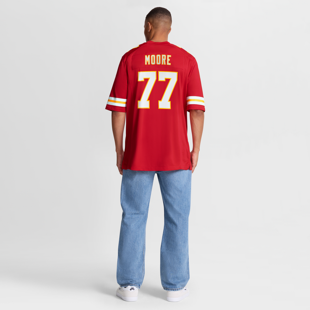 Jaylon Moore Kansas City Chiefs Nike Team Game Jersey -  Red