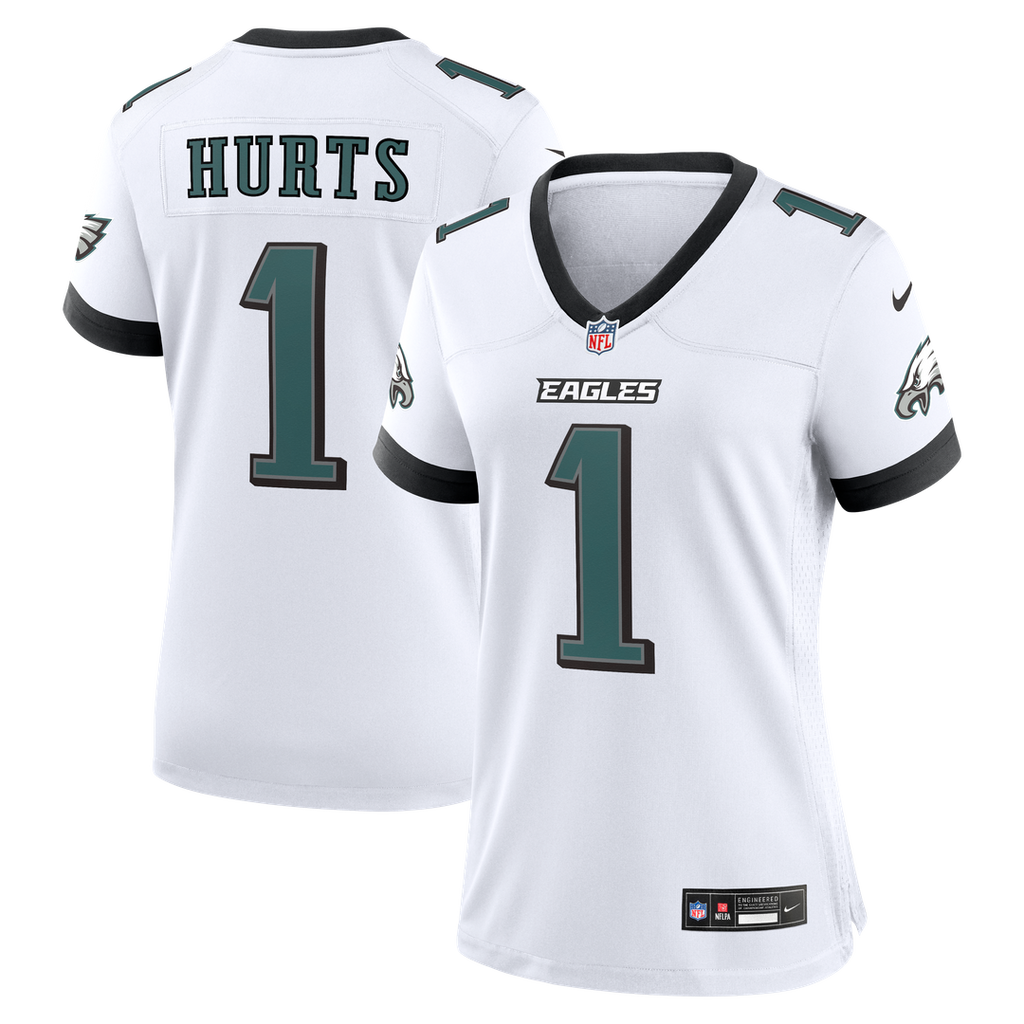 Jalen Hurts Philadelphia Eagles Nike Women's Game Jersey -  White