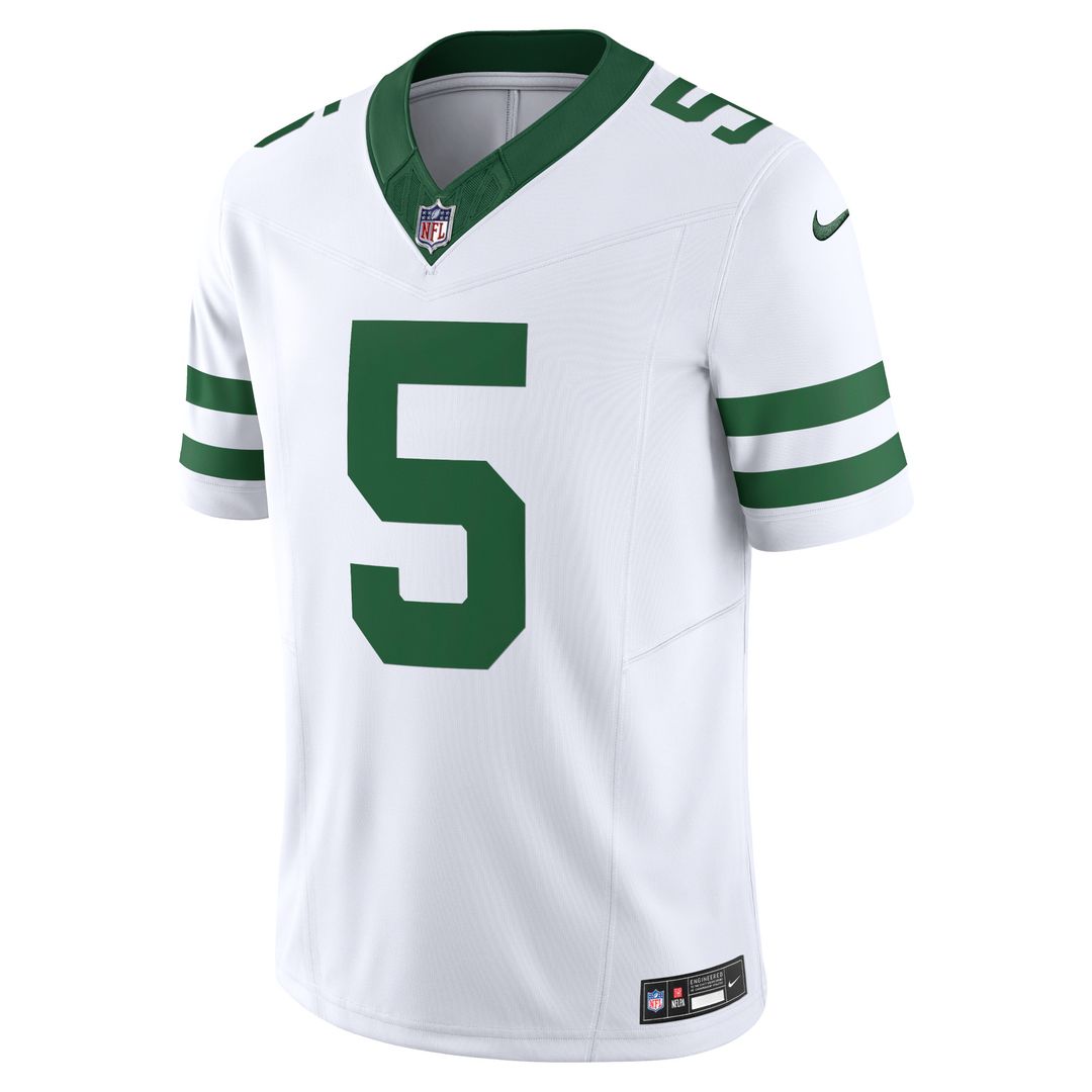 Garrett Wilson New York Jets Nike Vapor F.U.S.E. Limited Jersey - Legacy Green