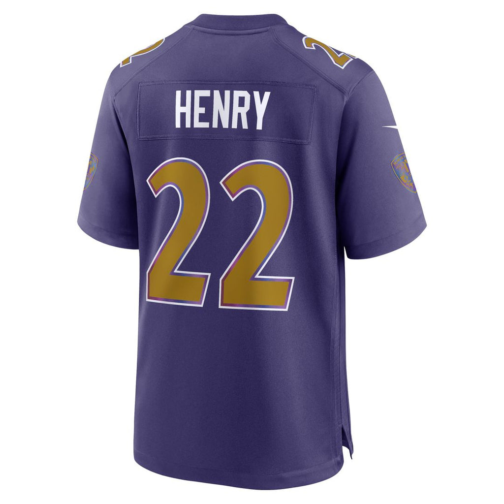Derrick Henry Baltimore Ravens Nike Game Jersey - White