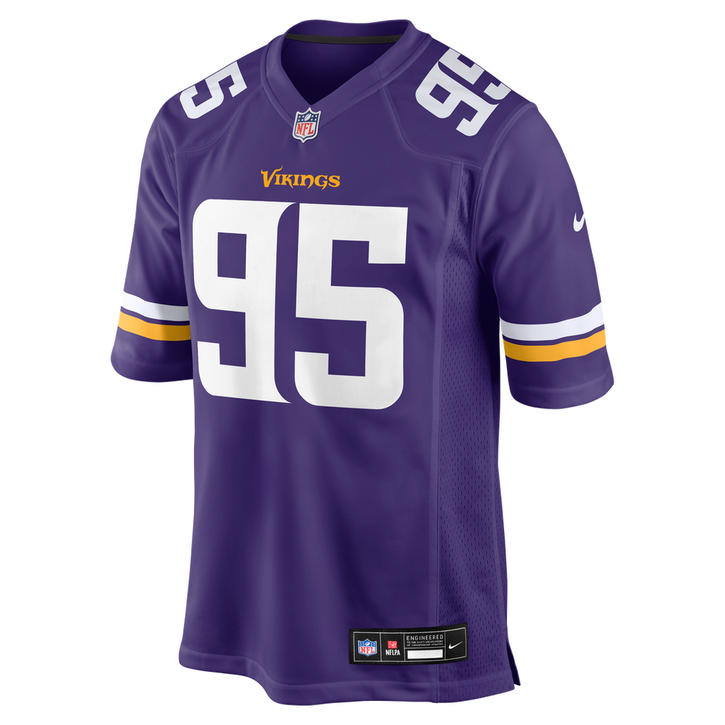 Caleb Banks Minnesota Vikings Nike 2026 NFL Draft First Round Pick No. 18 Team Game Jersey - Purple
