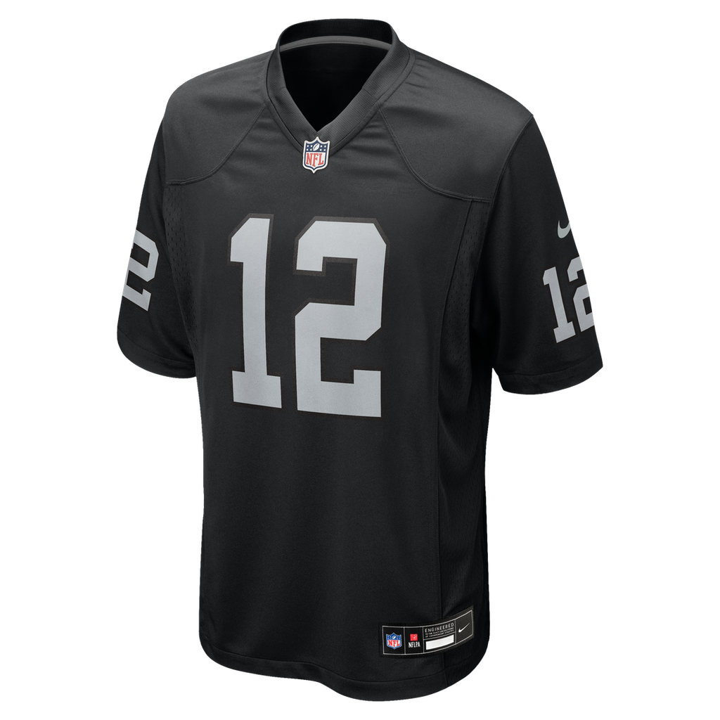 Aidan O'Connell Las Vegas Raiders Nike Team Game Jersey -  Black