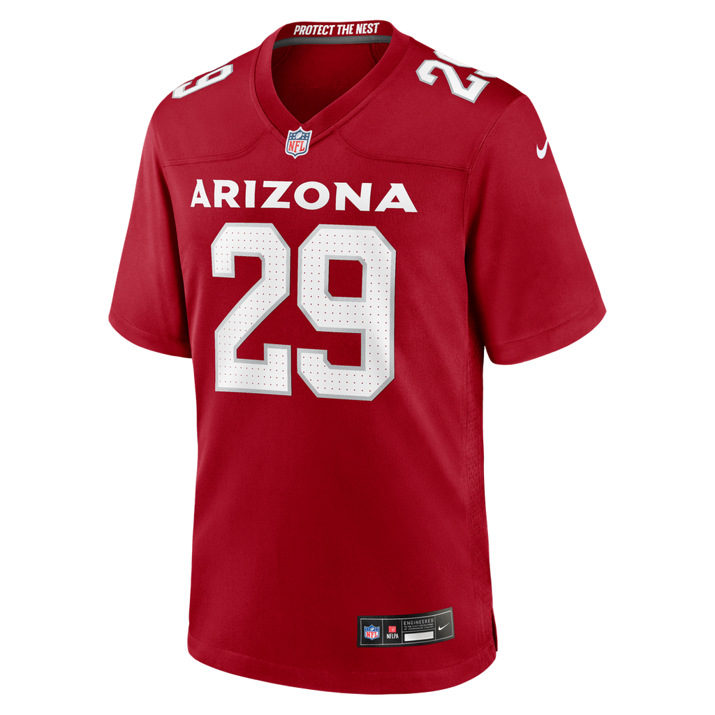 Denzel Burke Arizona Cardinals Nike Team Game Jersey -  Cardinal