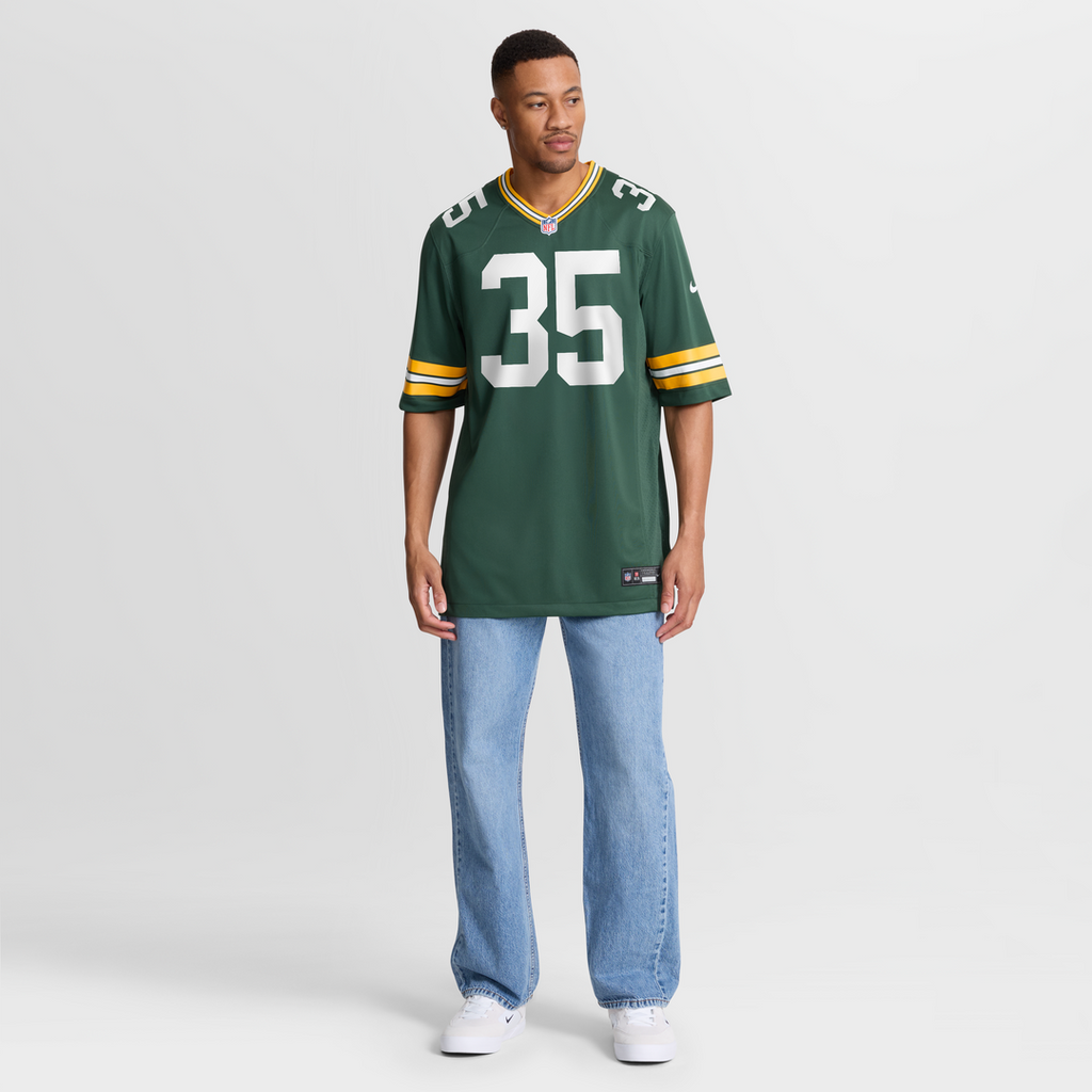 Lucas Havrisik Green Bay Packers Nike Team Game Jersey -  Green