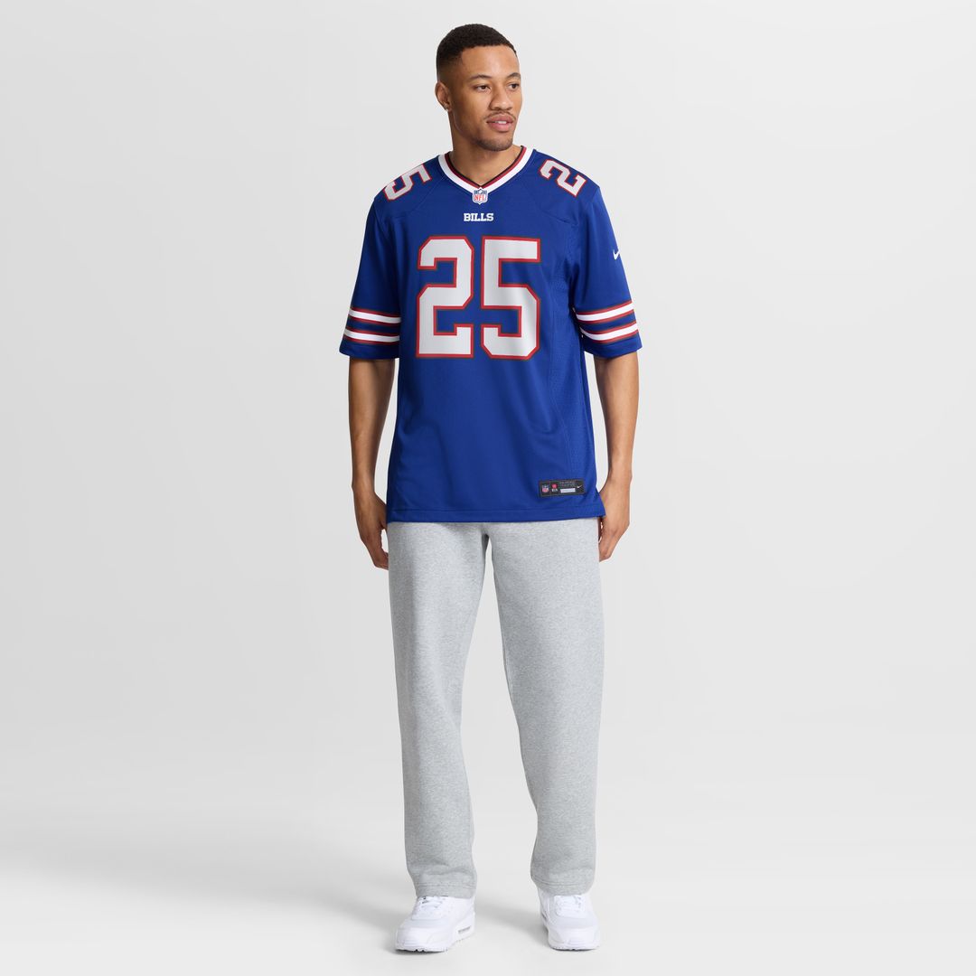 Geno Stone Buffalo Bills Nike Team Game Jersey -  Royal