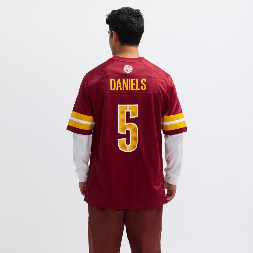 Jayden Daniels Washington Commanders Nike Alternate Game Player Jersey - Black