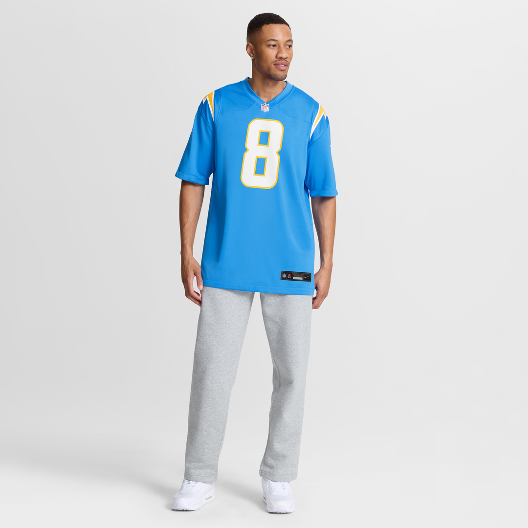 Omarion Hampton Los Angeles Chargers Nike Alternate Charger Power Game Player Jersey - Gold