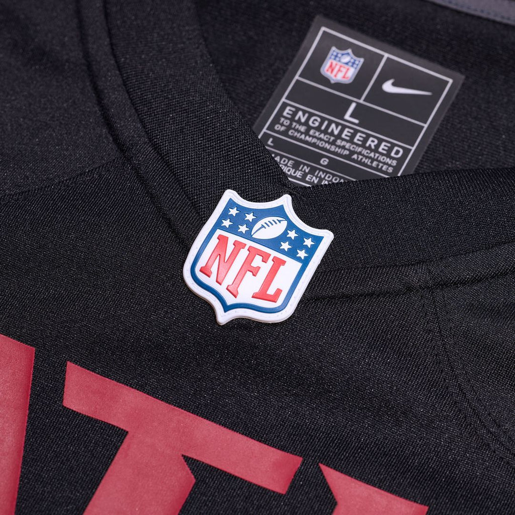 Kyle Hinton Atlanta Falcons Nike Team Game Jersey -  Black