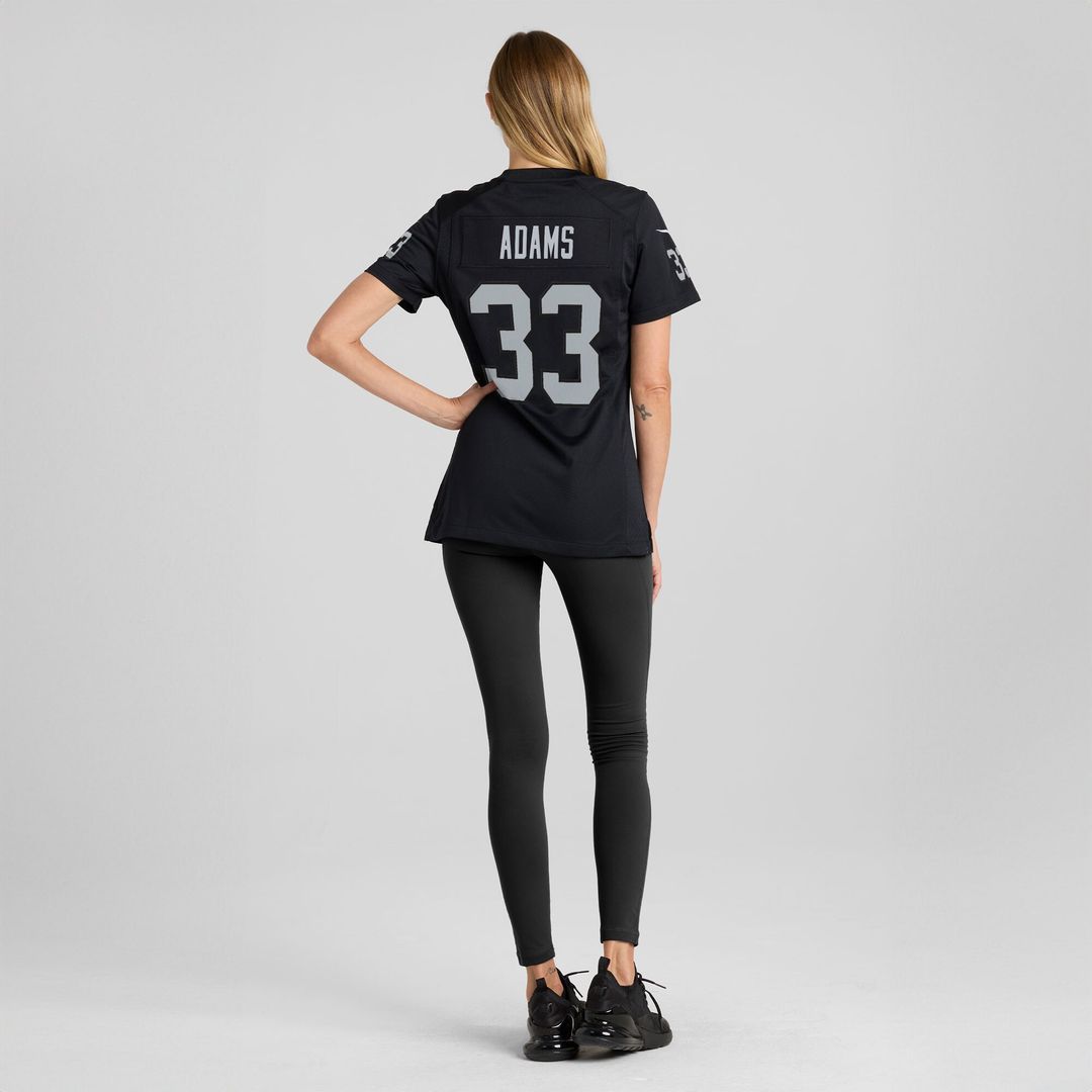 Jamal Adams Las Vegas Raiders Nike Women's Team Game Jersey -  Black