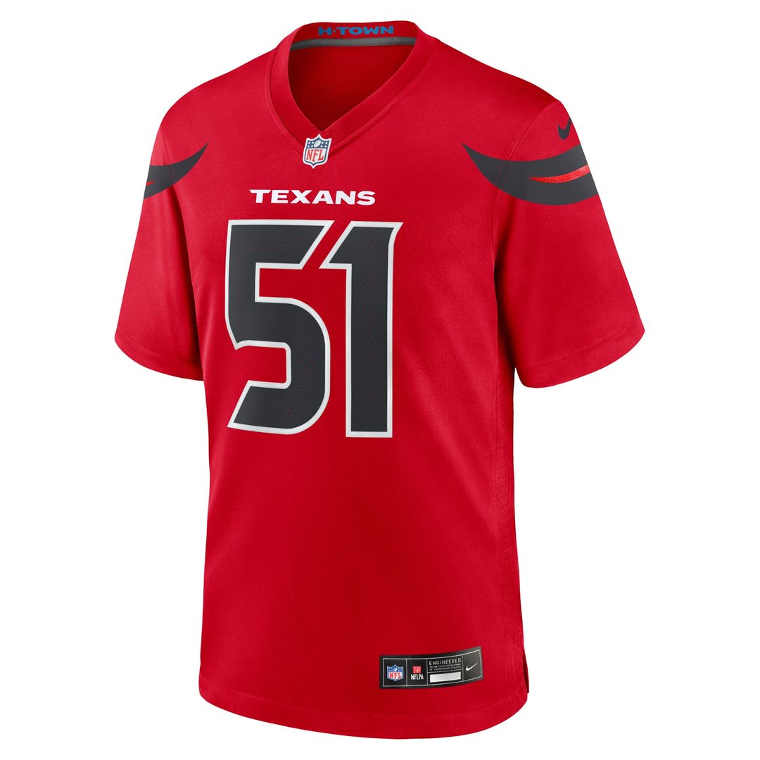 Will Anderson Jr. Houston Texans Nike Alternate Game Jersey - Navy