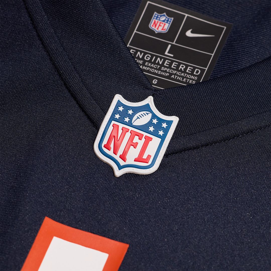 Theo Benedet Chicago Bears Nike Team Game Jersey -  Navy