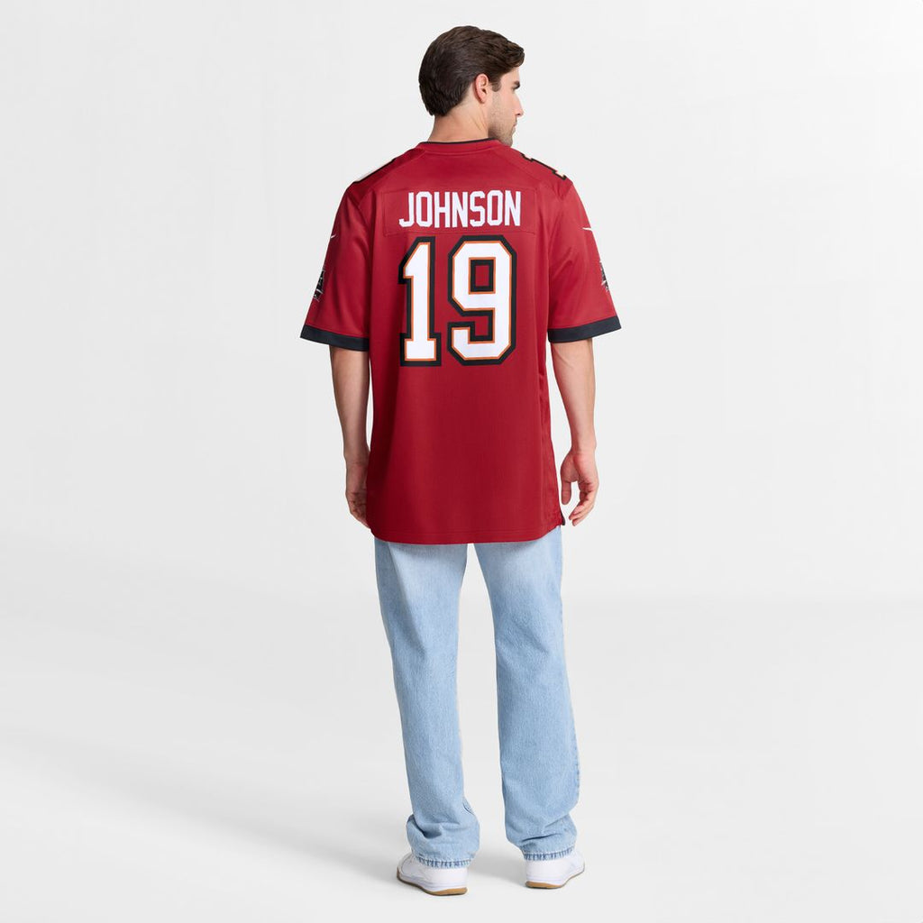 Keyshawn Johnson Tampa Bay Buccaneers Nike Game Retired Player Jersey - Red