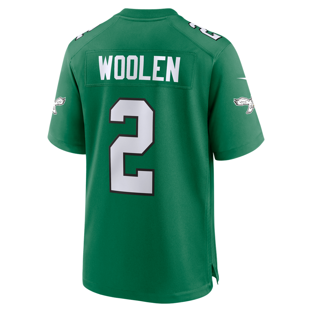 Tariq Woolen Philadelphia Eagles Nike Alternate Game Jersey -  Kelly Green