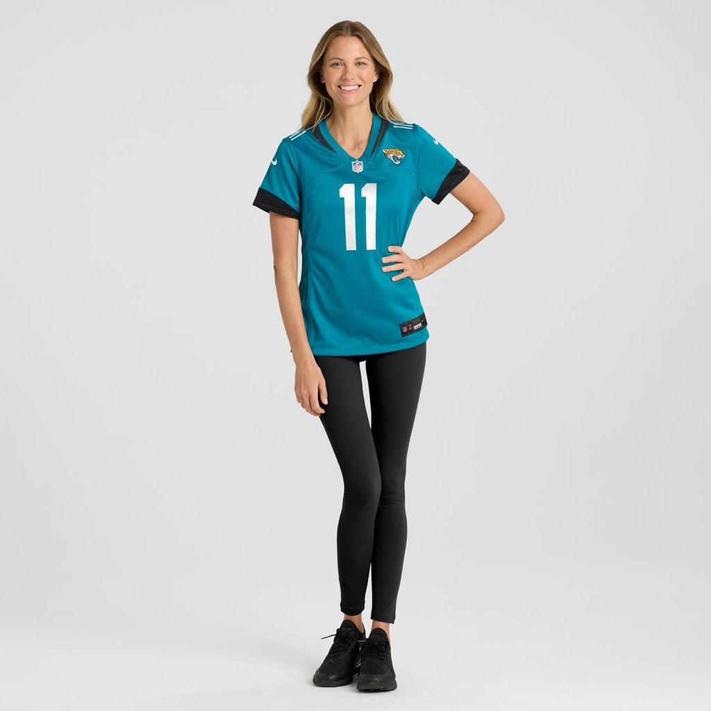 Parker Washington Jacksonville Jaguars Nike Women's Team Game Jersey -  Teal
