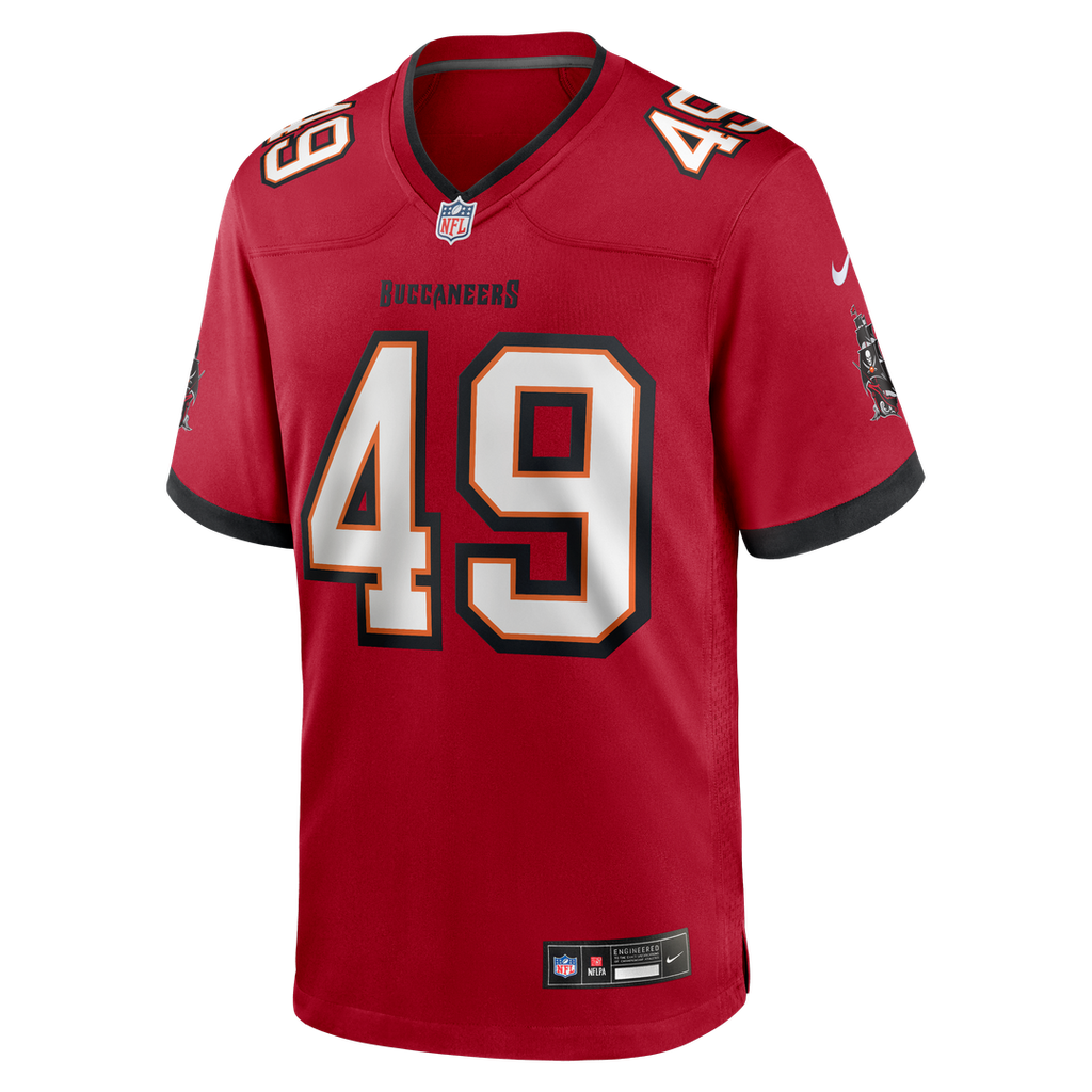 Owen Wright Tampa Bay Buccaneers Nike Team  Game Jersey -  Red