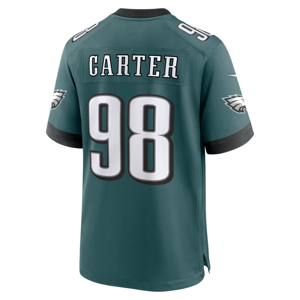 Jalen Carter Philadelphia Eagles Nike Alternate Game Jersey - Kelly Green