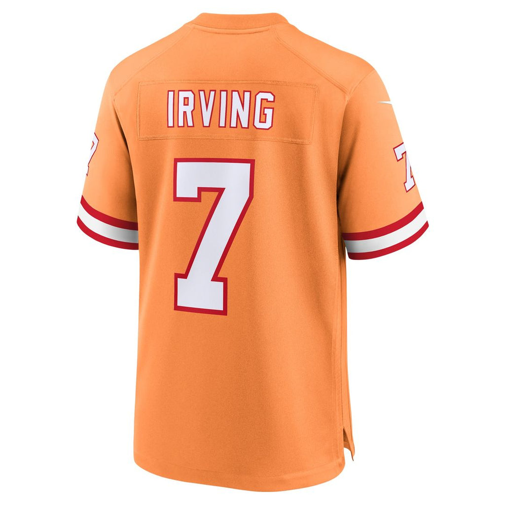 Bucky Irving Tampa Bay Buccaneers Nike Alternate Game Jersey -  Pewter