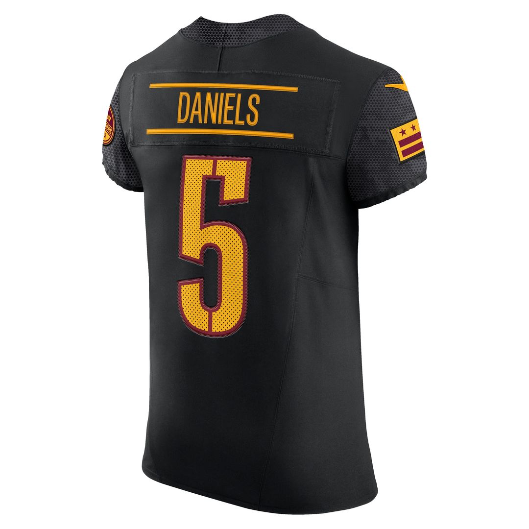 Jayden Daniels Washington Commanders Nike Team  Vapor F.U.S.E. Elite Jersey - Burgundy