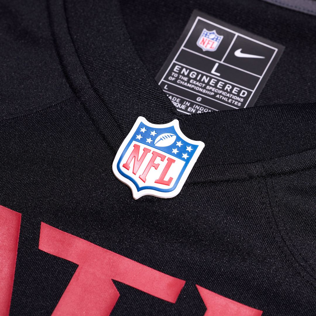 Nathan Carter Atlanta Falcons Nike Team Game Jersey -  Black