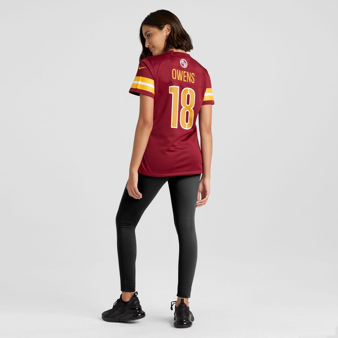 Tyler Owens Washington Commanders Nike Women's Team Game Jersey -  Burgundy