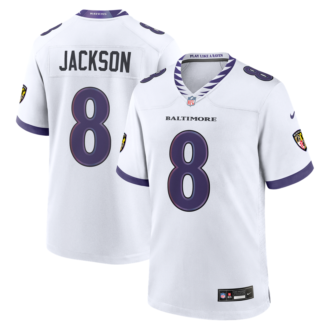 Lamar Jackson Baltimore Ravens Nike Alternate Game Jersey - Purple