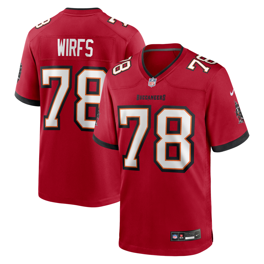 Tristan Wirfs Tampa Bay Buccaneers Nike Player Game Jersey - Red