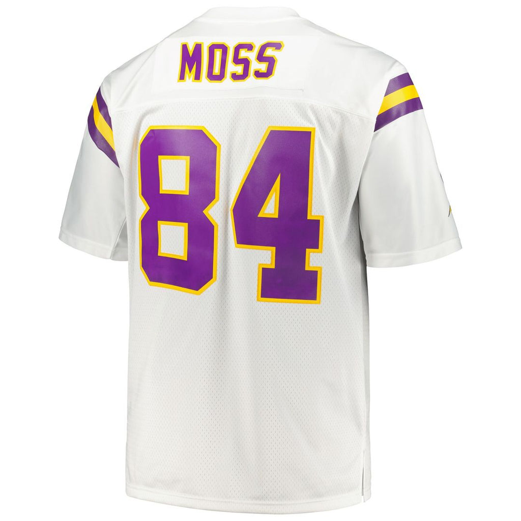 Randy Moss Minnesota Vikings Mitchell & Ness Big & Tall 1998 Retired Player Replica Jersey - Purple