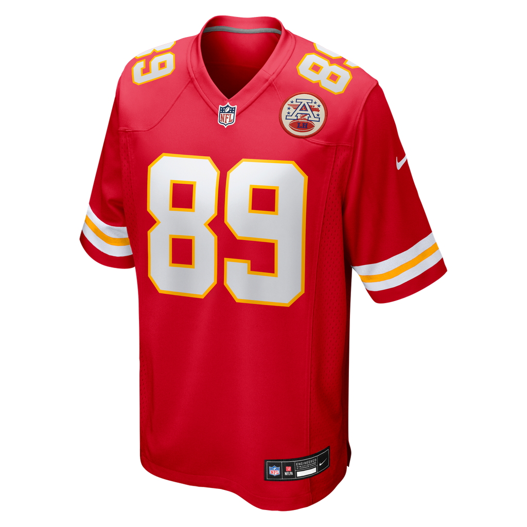 Jason Brownlee Kansas City Chiefs Nike Team Game Jersey -  Red