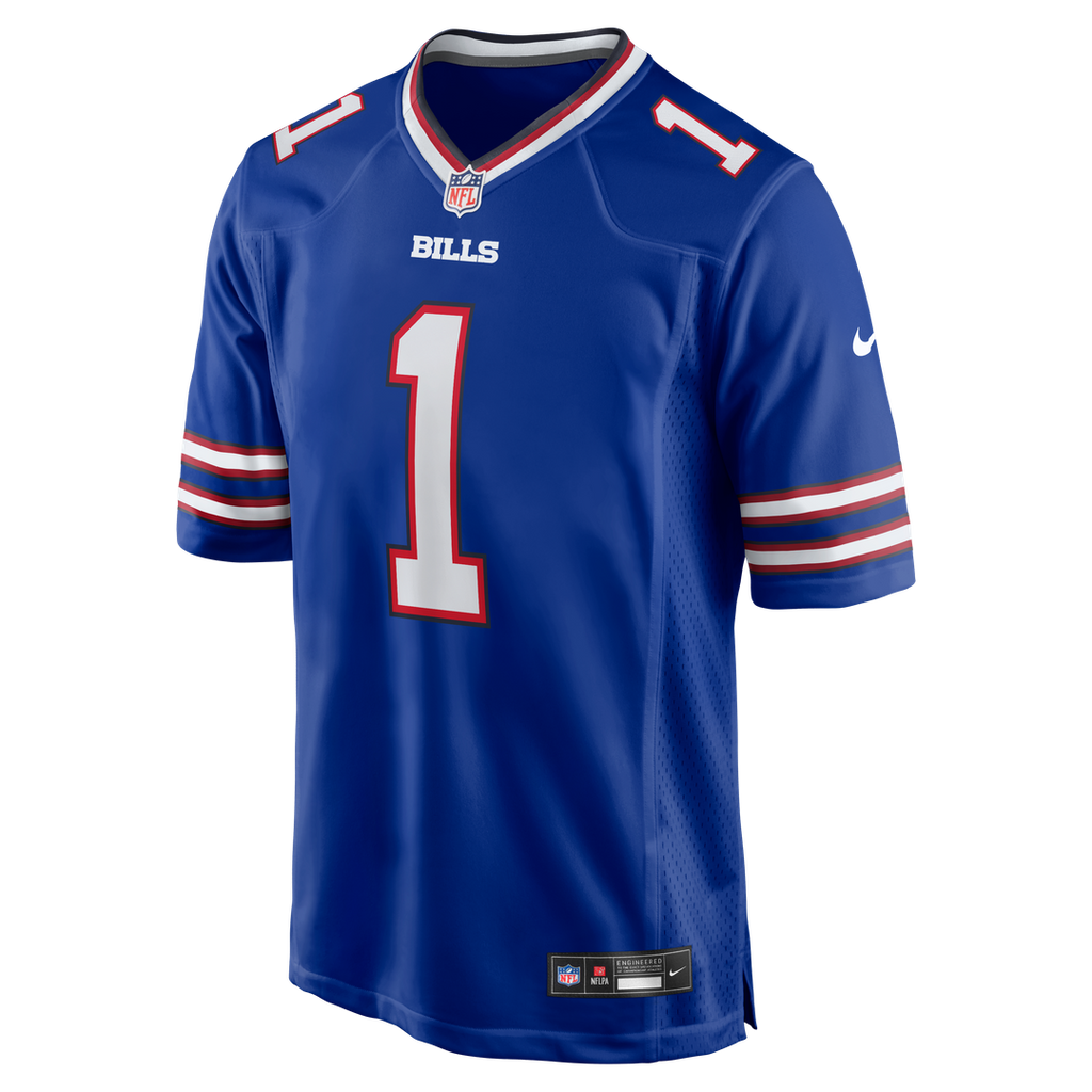 Number 1 Groom Buffalo Bills Nike Game Jersey - Royal