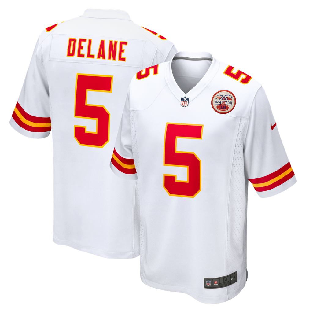 Mansoor Delane Kansas City Chiefs Nike Game Jersey - White