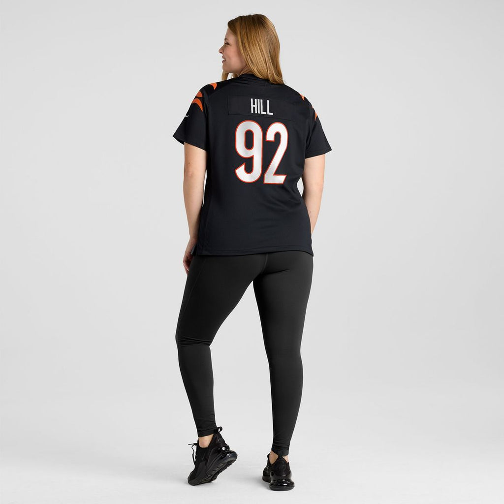 B.J. Hill Cincinnati Bengals Nike Women's Game Jersey - Black