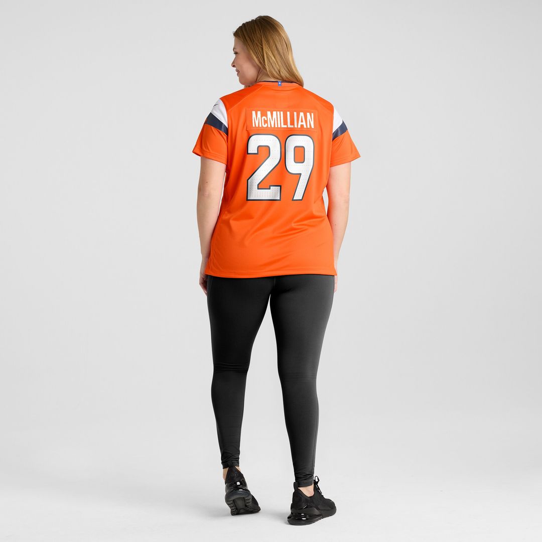 Ja'Quan McMillian Denver Broncos Nike Women's Team Game Jersey -  Orange