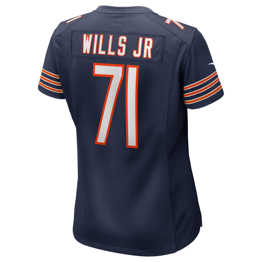 Jedrick Wills Jr. Chicago Bears Nike Women's Team Game Jersey -  Navy