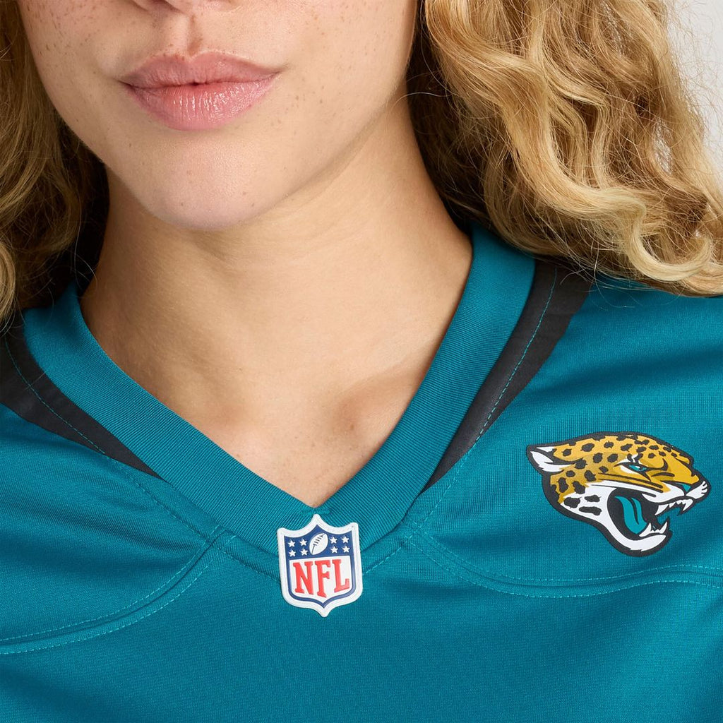 Jack Kiser Jacksonville Jaguars Nike Women's Team Game Jersey -  Teal