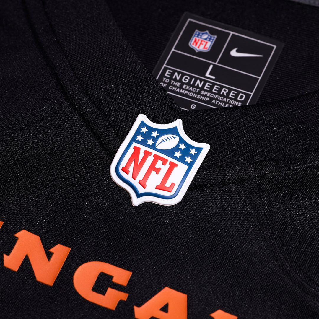Oren Burks Cincinnati Bengals Nike Team Game Jersey -  Black