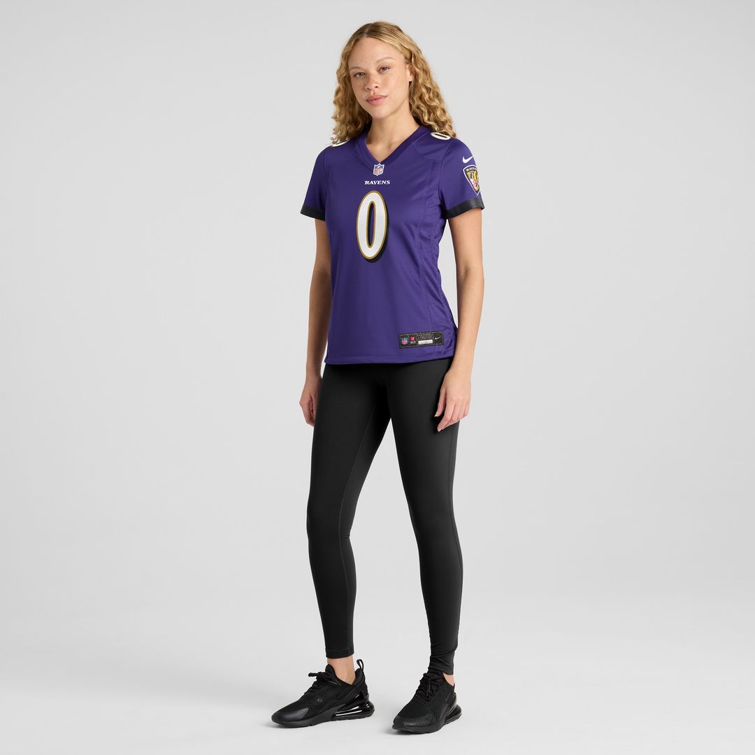 Roquan Smith Baltimore Ravens Nike Women's Team Game Jersey - Purple