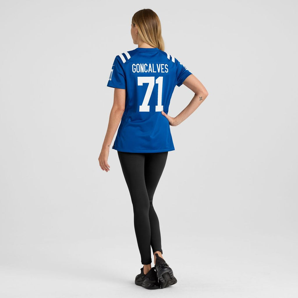 Matt Goncalves Indianapolis Colts Nike Women's Game Jersey -  Royal