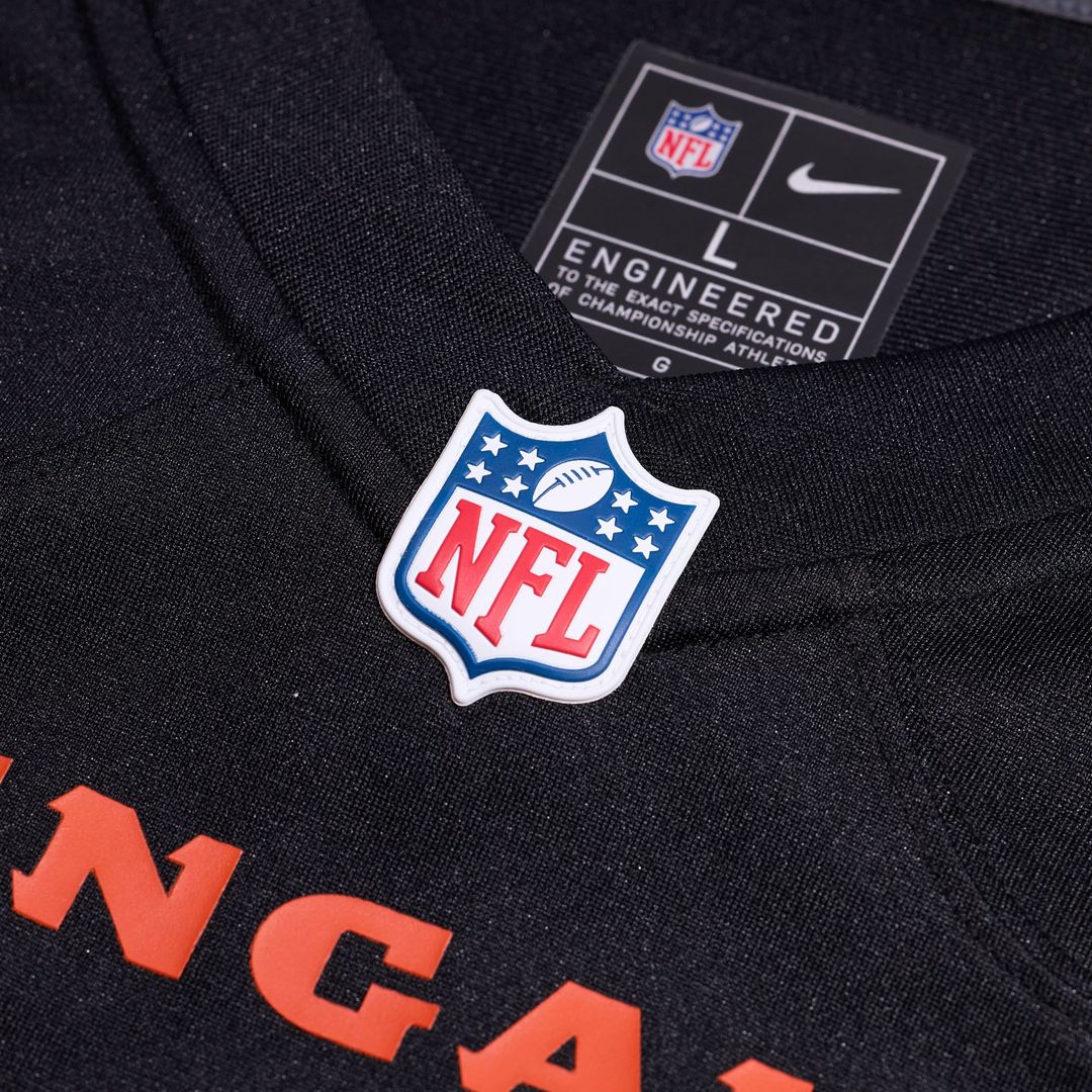 McKinnley Jackson Cincinnati Bengals Nike  Game Jersey -  Black