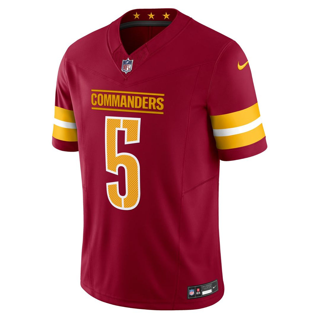 Jayden Daniels Washington Commanders Nike Vapor F.U.S.E. Limited Jersey - Black