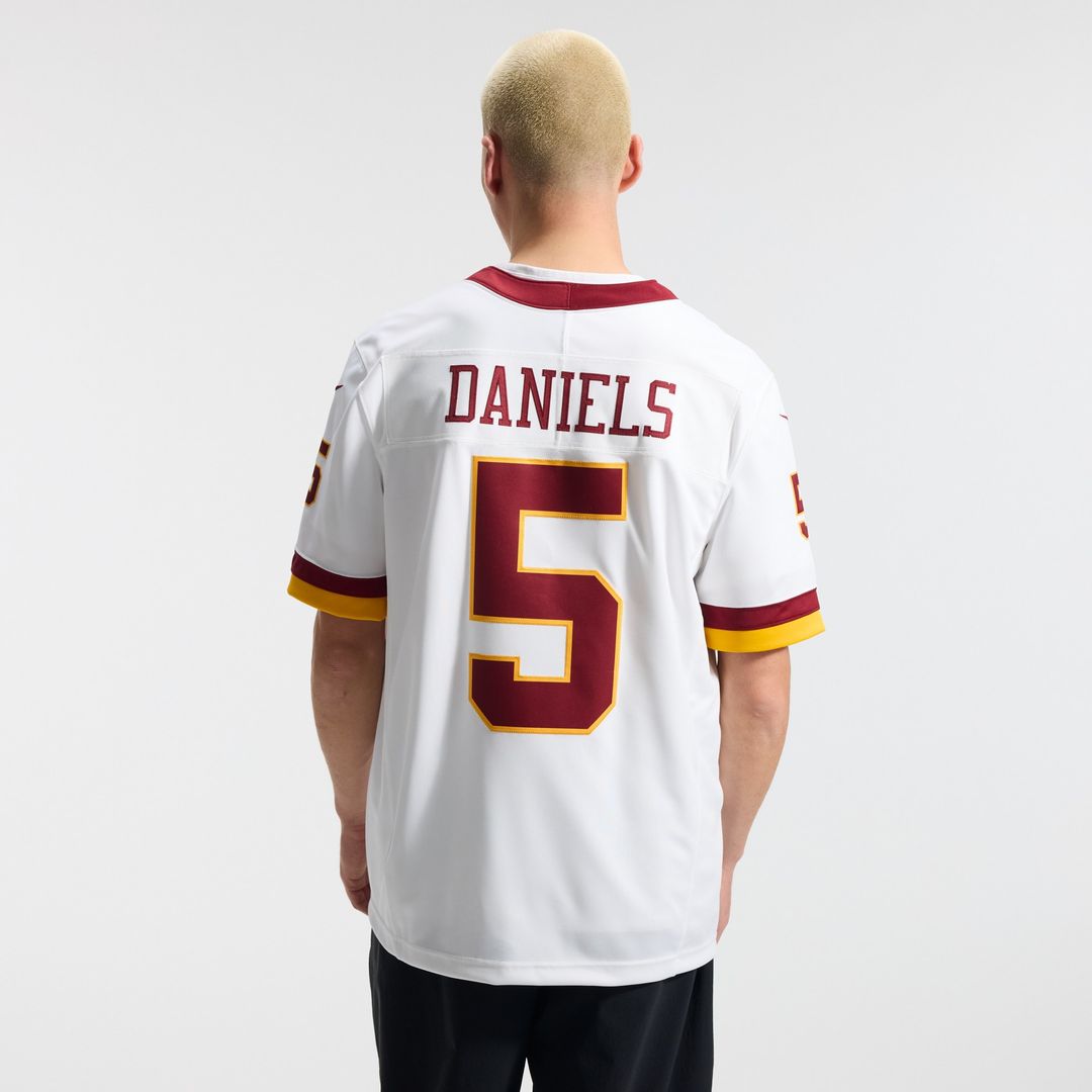 Jayden Daniels Washington Commanders Nike Vapor F.U.S.E. Stitched Limited Jersey - Burgundy
