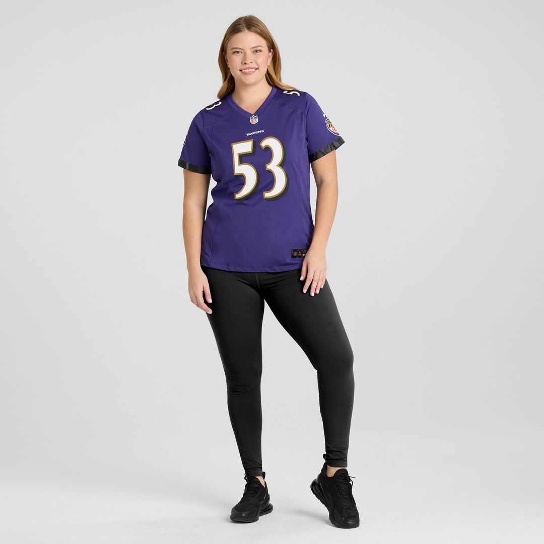 Kyle Van Noy Baltimore Ravens Nike Women's  Game Jersey -  Purple