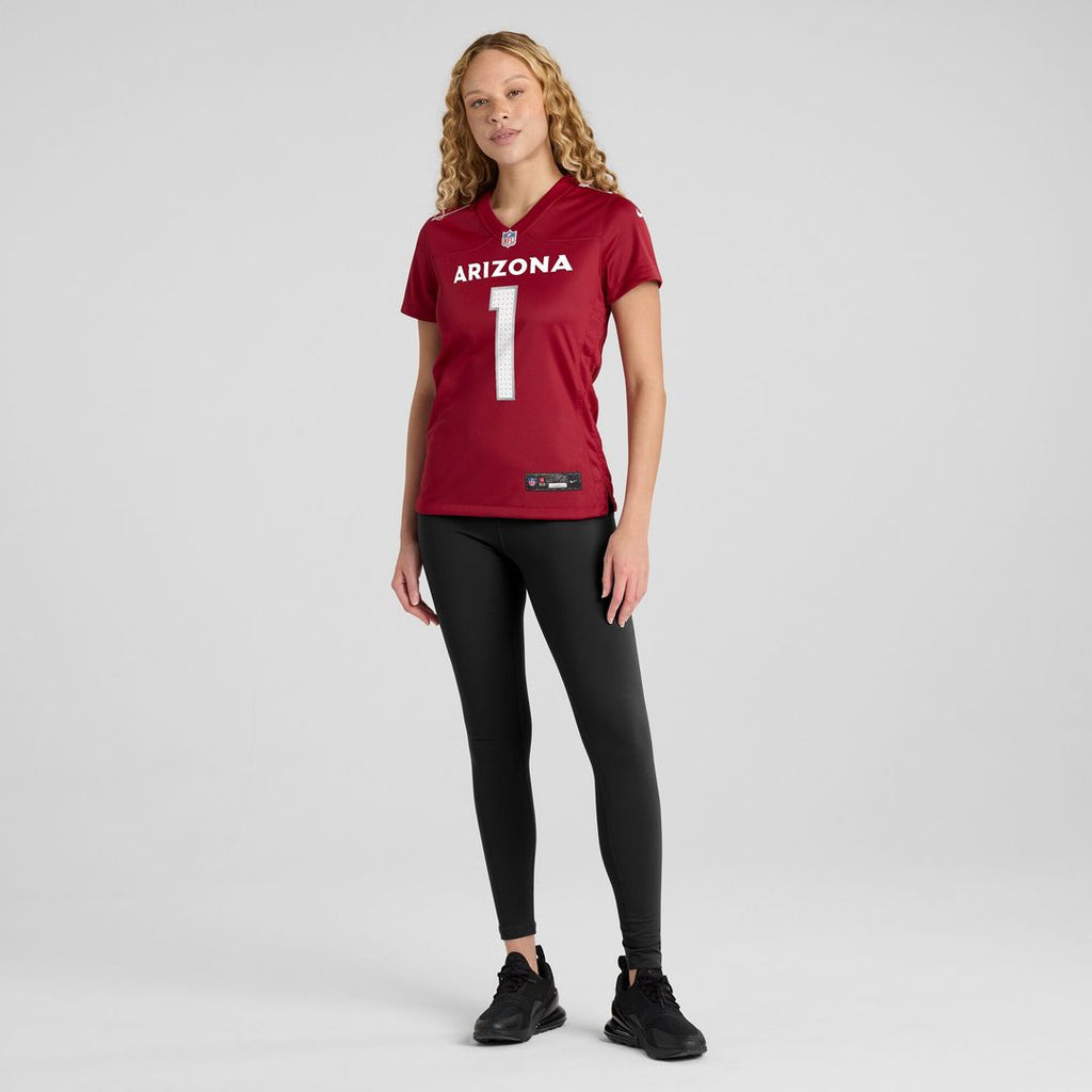 Number 1 Bride Arizona Cardinals Nike Women's Game Jersey - Cardinal