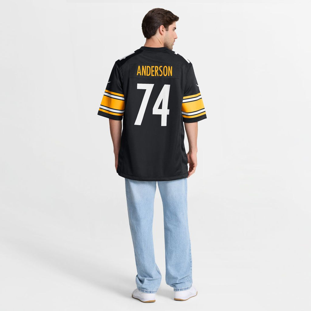 Spencer Anderson Pittsburgh Steelers Nike  Game Jersey -  Black
