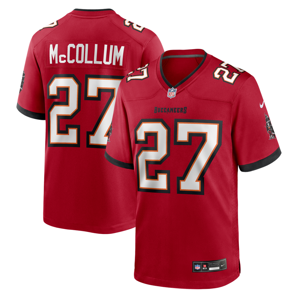 Zyon McCollum Tampa Bay Buccaneers Nike Game Player Jersey - Red