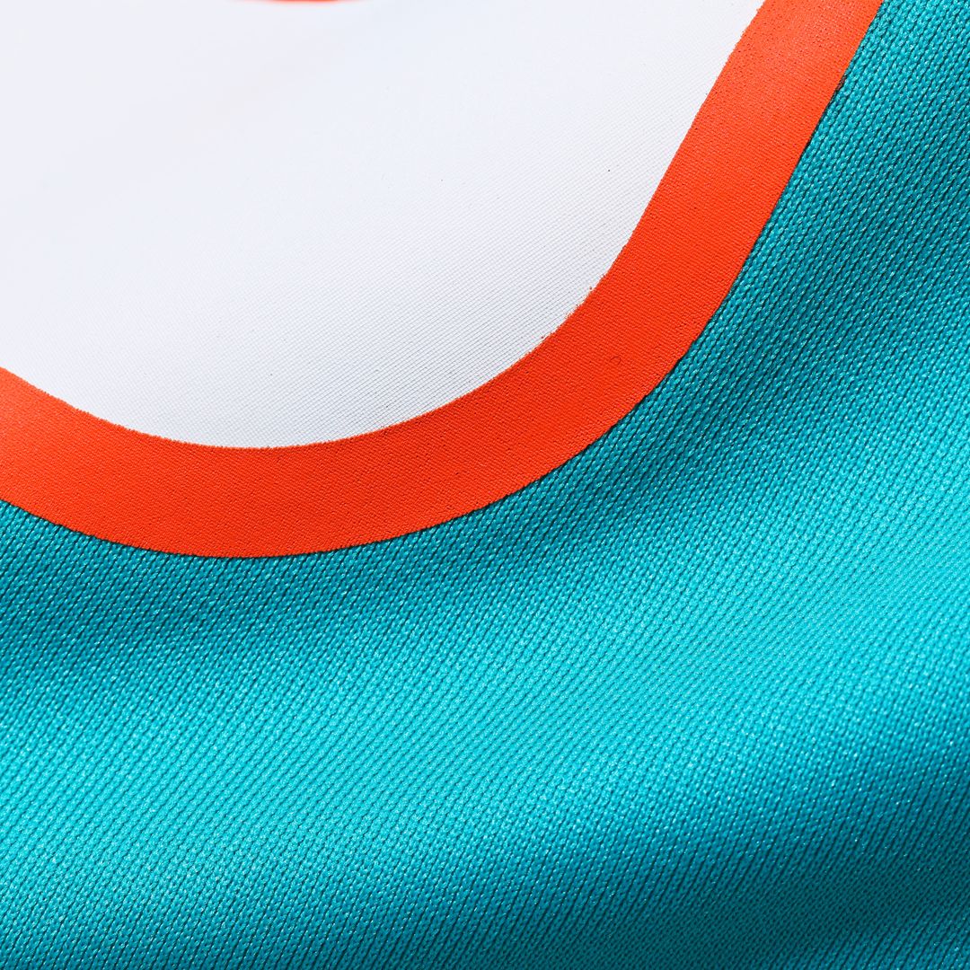 Jeff Wilson Jr. Miami Dolphins Nike Game Player Jersey - Aqua